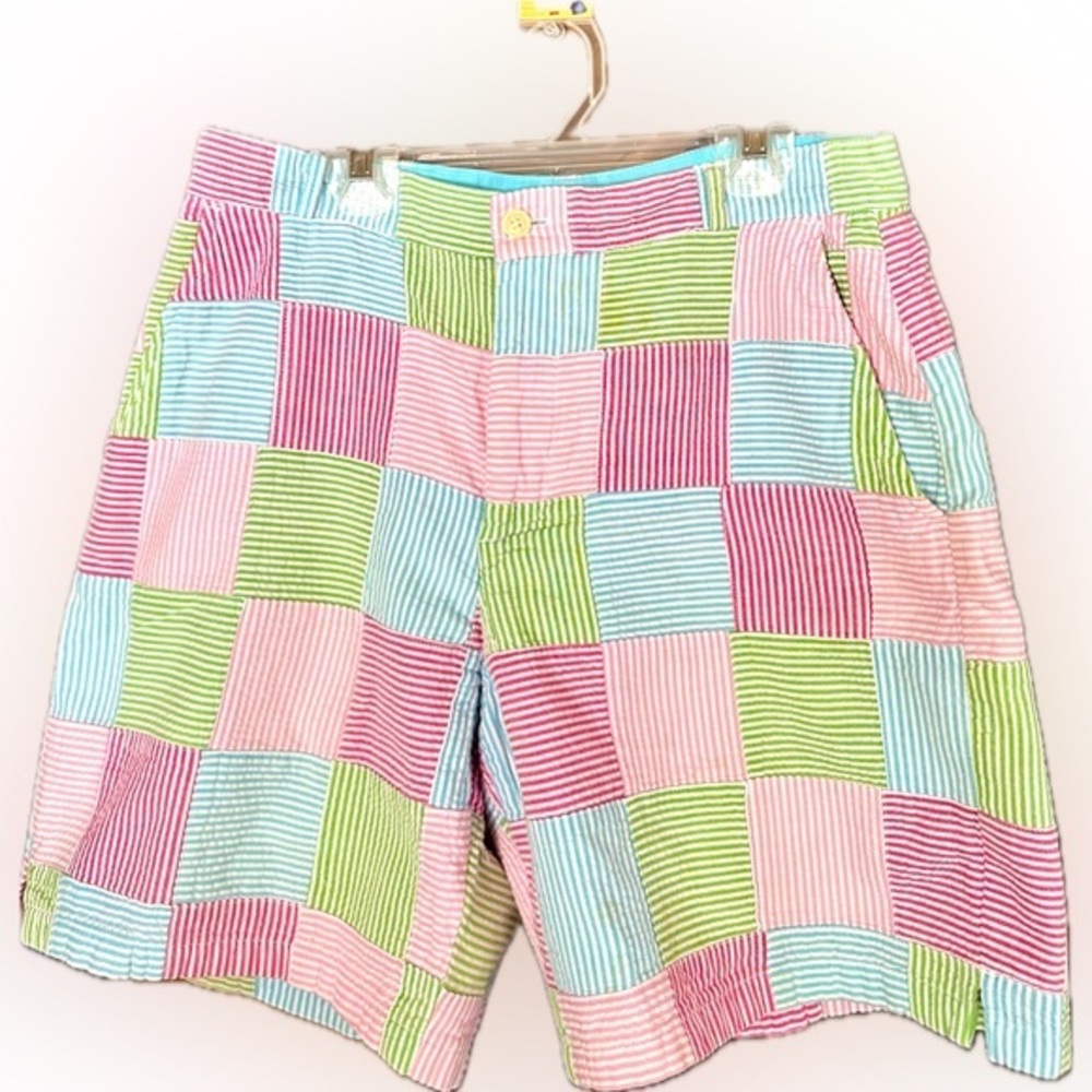 - Orvis seersucker patch shorts Size 8